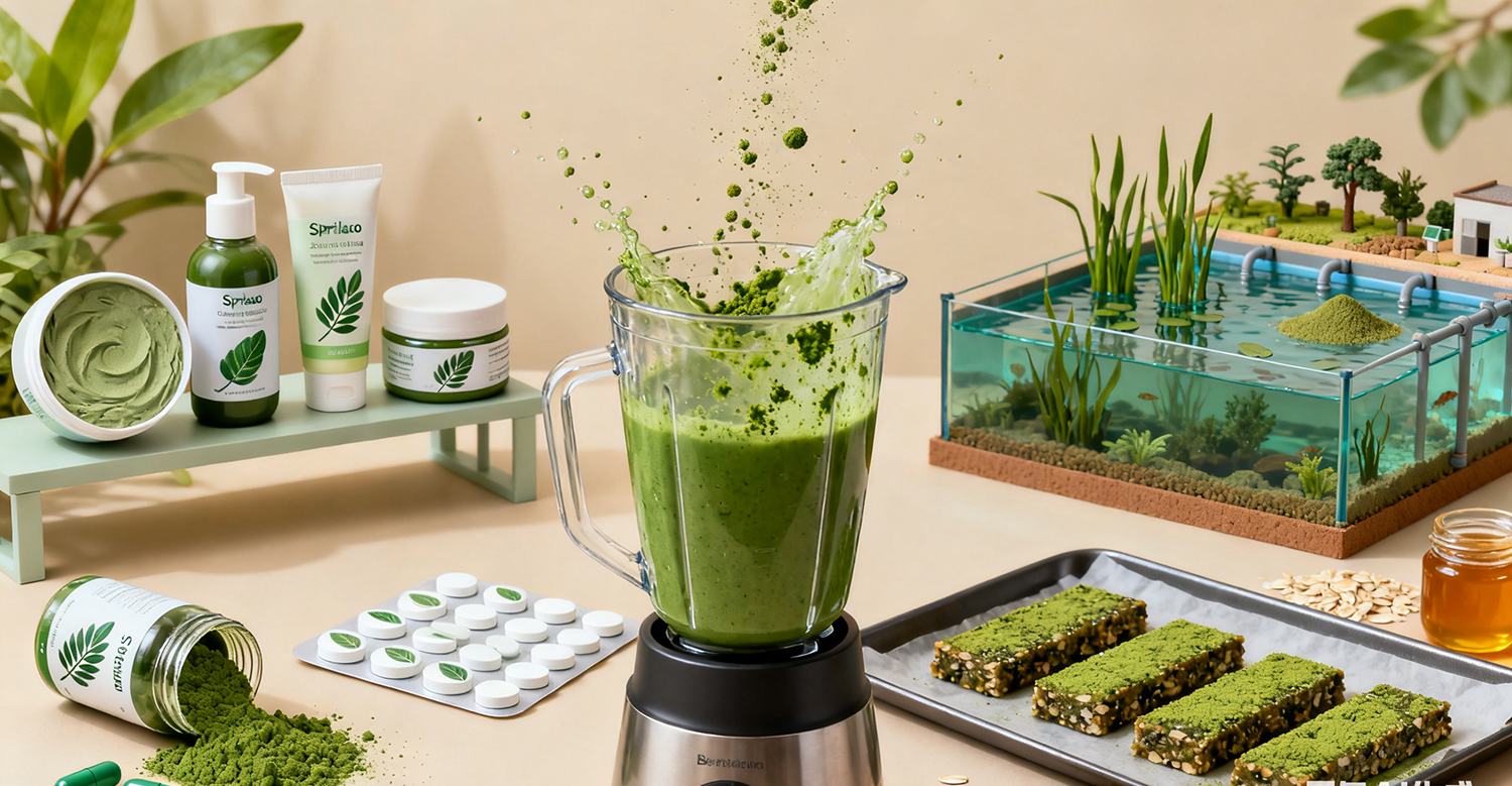 Spirulina Powder Application