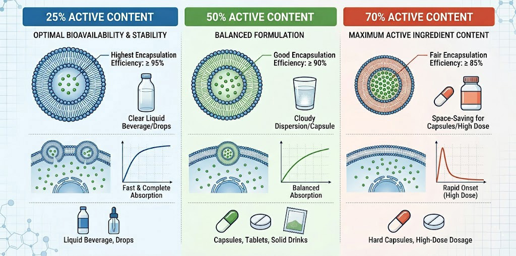 liposomal product spec